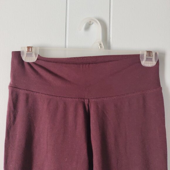 Aerie Maroon Chill Leggings - Picture 5 of 6
